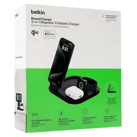 Belkin BoostCharge 3-in-1 - Kabelloses Ladegerät