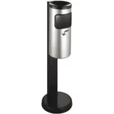 Tkg Rondo Kombi Standaschenbecher silber, 1 St.