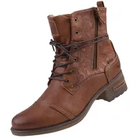 Mustang Damen Kurzschaft Stiefel, Cognac, 40 EU