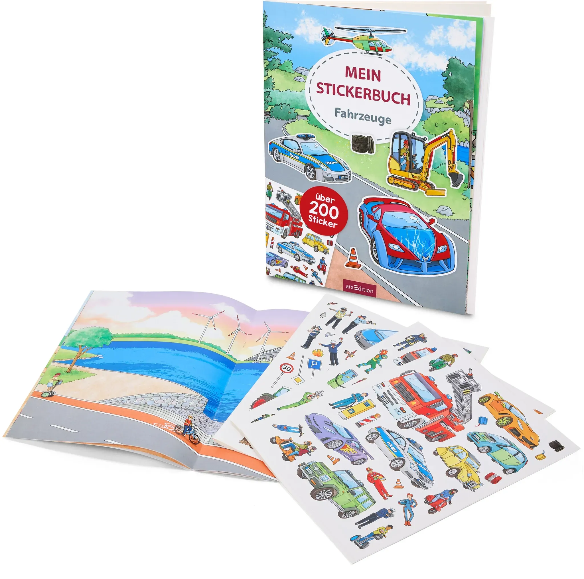 Tchibo - Mein Stickerbuch »Fahrzeuge«