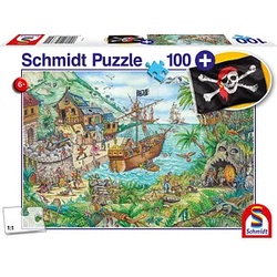 Schmidt In der Piratenbucht Puzzle 100 Teile