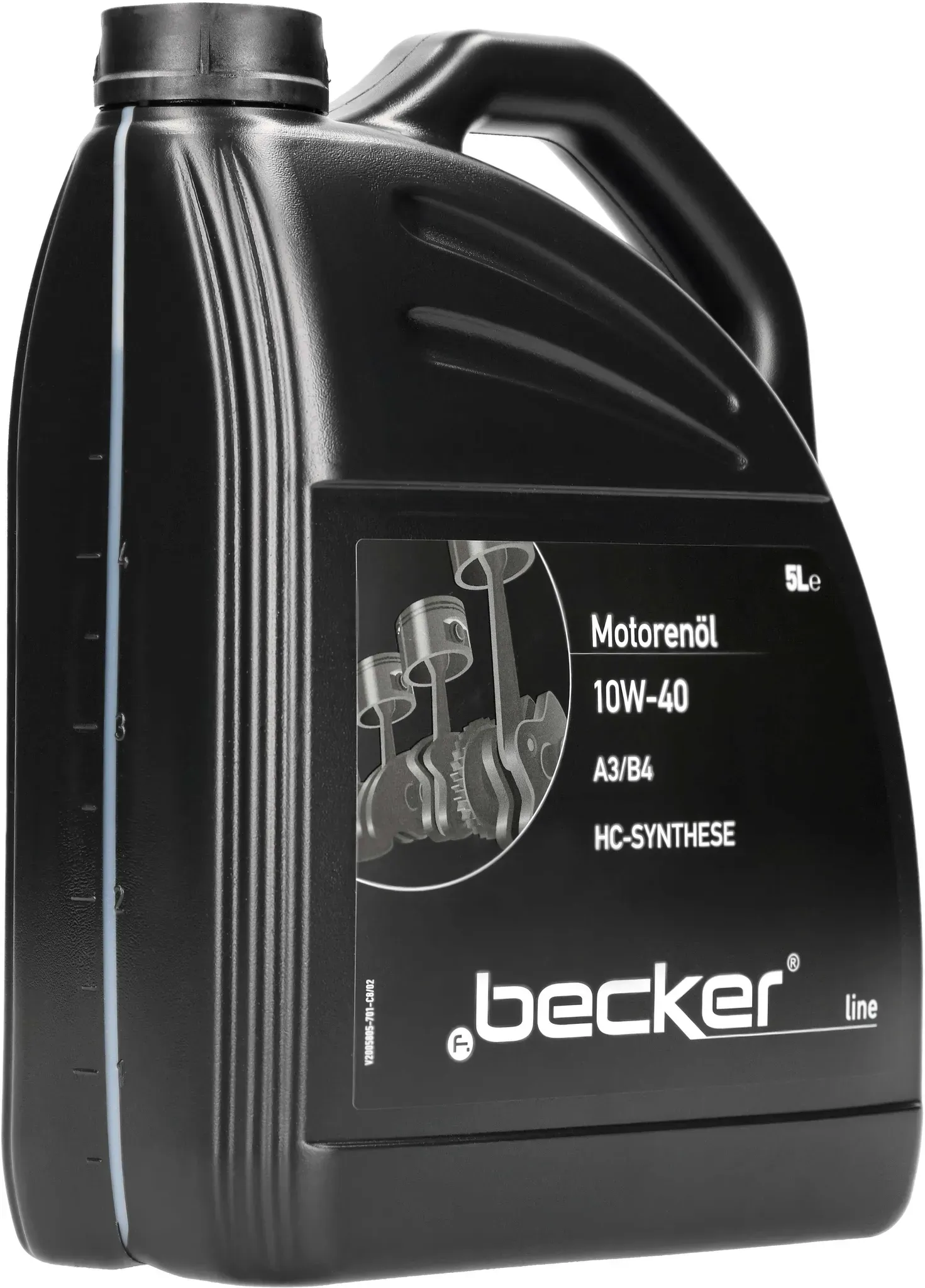 F.BECKER Motoröl Motorenöl 10W-40 HC [5 L] 80110001 5l