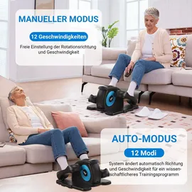 Merach Mini Ellipsentrainer Schwarz