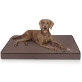 Knuffelwuff Hundematte Nantucket XL 100 x 70 cm braun