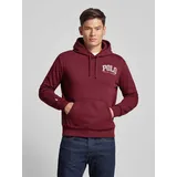 Hoodie mit Känguru-Tasche, Bordeaux, XL