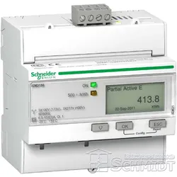 Schneider IEM3150 - Energiezähler dreiphasig, 1 Tarif, Direktmessung 63A