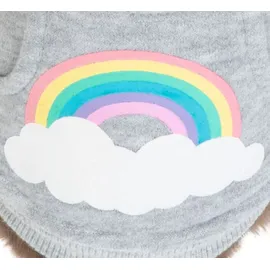 Trixie Hoodie Rainbow Falls Hundepullover 30 cm hellgrau