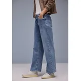 STREET ONE Wide Leg Jeans light Blue authentic, 27 - 27W / 30L