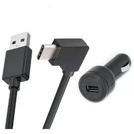 TomTom Halterung mit USB-C Kabel und Ladegerät schwarz