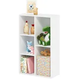 Furinno Luder Regal 5 Würfel 0 x 0 x 0 cm Weiß