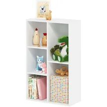 Furinno Luder Regal 5 Würfel 0 x 0 x 0 cm Weiß