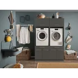 laundreezy Mehrzweckschrank-Set LAUNDREEZY LDSK3 135 x 200 x 67,5 cm Grau