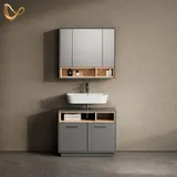 livinity® Temo 2-tlg. Anthrazit