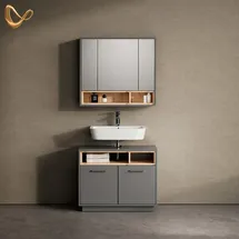 livinity® Temo 2-tlg. Anthrazit
