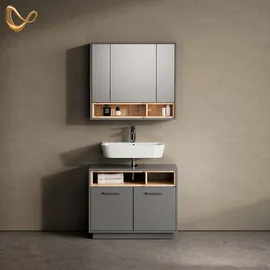 livinity® Temo 2-tlg. Anthrazit