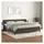 vidaXL Boxspringbett 200 x 200 cm Dunkelgrau