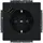 Busch-Jaeger USB-Steckdose 20 EUCB2USBAC-885 Schwarz 1 St.