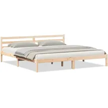 vidaXL Bettrahmen 180 x 210 cm Braun