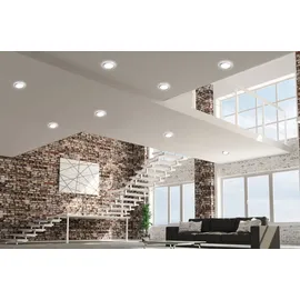 Trio Einbauleuchte Aura 1x10W rund Chrom