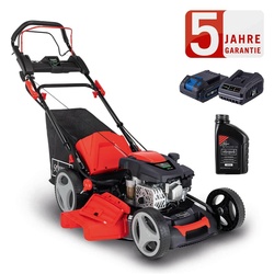 Scheppach Benzin Rasenmäher MS173-51E 4,1PS Antrieb Hybrid-Start 51cm 0,6 L Öl