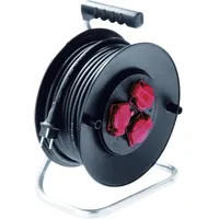 Bachmann 392.183 Kunststoff Kabeltrommel 3fach