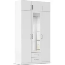 Rauch Wäscheschrank GAMMA 136 x 248 x 57 cm Weiß