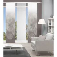 VISION S Schiebegardine VISION S "CIRCO", grau (taupe), B:60cm H:260cm, Polyester, Gardinen, DIGITALDRUCK