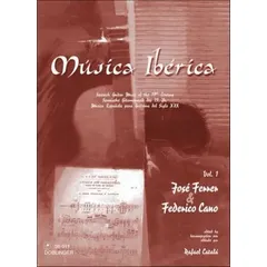 Musica Iberica, für Gitarre. Bd.1 Spanische Gitarrenmusik aus dem 19. Jahrhundert. José Ferrer & Federuco Cano. Mit biografischen Hinweisen auf deut
