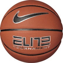 Nike Elite Tournament 8P Basketball 855 amber/black/metallic silver/black 7