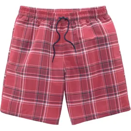 H.I.S. Badeshorts Karo rot XL