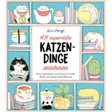Bassermann 101 supersüße Katzen-Dinge zeichnen - Schnurrige Miezen zum Zeichnen, Kritzeln, Malen und lustige Katzen-Mash-ups