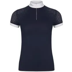 Lemieux  Poloshirt Polo de concours d'équitation femme  Olivia  in Blau, FR 44