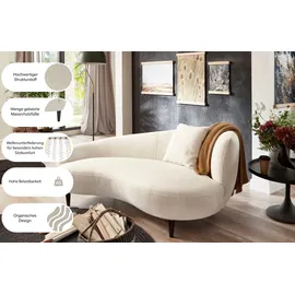 Atlantic Home Collection Chaiselongue Olivia 176 x 76 x 97 cm Weiß