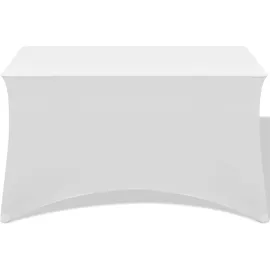 deluke Tischhusse AFAU Weiß 243 x 76 x 74 cm 2er Set