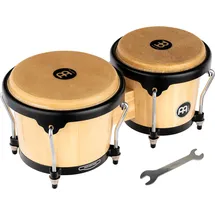 Meinl Percussion Meinl Headliner Bongos HB100NT, 6 3/4"+8", Natural #NT