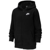 Nike Sportswear Full-zip Club Hoody, Black/Black/White, S