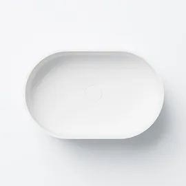 Steinberg 740 Aufsatzwaschtisch oval 55,6 x 35,4 cm