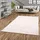 Pergamon Luxus Super Soft Fellteppich Creme, 60x90cm