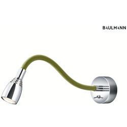 Baulmann LED Wandleuchte 64.361, 1W, chrom / samt grün BAU-64.361.37
