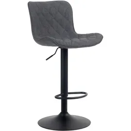 CLP Barhocker Emma 360° drehbar höhenverstellbar Schwarz