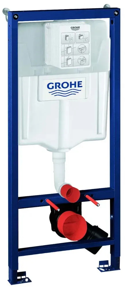 GROHE Wand-WC-Element Rapid SL 1,13 m, Spülkasten GD 2, für Vorwand-/Ständerwandmontage