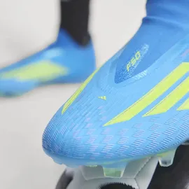 adidas F50 Elite Laceless FG Herren Lucid Ray Blue/Team Solar Yellow 43