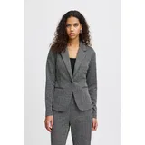 ICHI Kurzblazer IHKATE JACQUARD BL4 20121600 moderner Blazer in Grau | Gr.: M