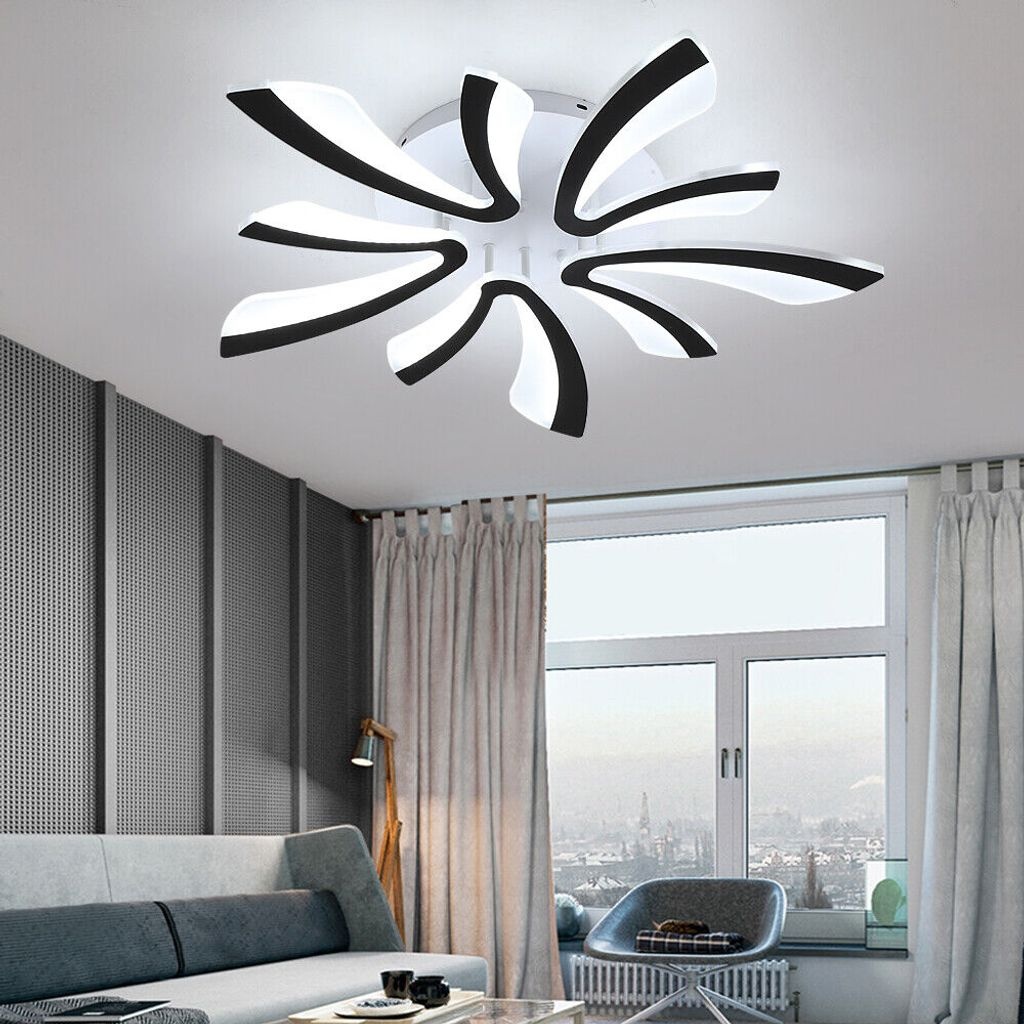 Fortuna Lai LED Acryl Kronleuchter Deckenleuchte Wohnzimmer Esszimmer Deckenlampe,Kaltweiß,50W
