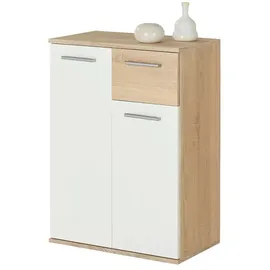 ARGONAUTA Kommode 60 x 85 x 35 cm Weiß
