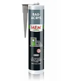 mem Bau-Acryl Dichtungsmasse für Risse und Anschlussfugen lösemittelfrei 300 ml grau
