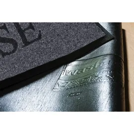 Wash+Dry Wash & Dry Fußmatte Willkommen Zuhause 50 x 75cm Polyamid Grau 75 cm