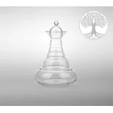 Nature's Design Karaffe Alladin 1,3l Lasergravur | Lebensbaum - mundgeblasen