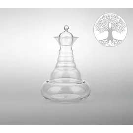 Nature's Design Karaffe Alladin 1,3l Lasergravur | Lebensbaum - mundgeblasen