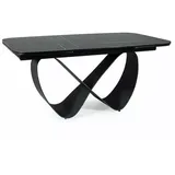 Feldmann-Wohnen Esstisch, Schwarz, Metall, 240x75x90 cm, Esszimmer, Tische, Esstische